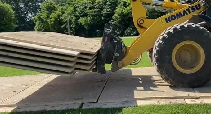 Oilfield Access Mats and Rig Mats for Oil & Gas Site Preparation